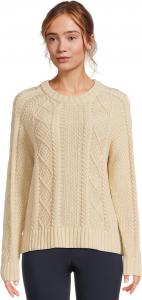 Свитер L.L.Bean Signature Cotton Fisherman Crewneck Sweater, бежевый