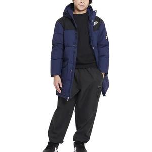 Куртка пуховая темно-синяя подростковая Nike