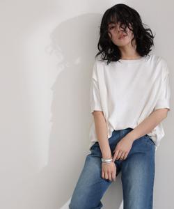 Вязаный топ с открытым круглым вырезом, красивый вязаный топ с короткими рукавами для женщин Pourvous, цвет Off White