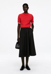 Юбка ARKET A-line skirt, Black