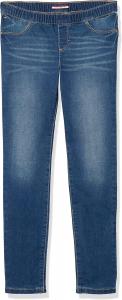 Узкие джинсы Tommy Hilfiger для девочек с петлями для застегивания, Toni Wash