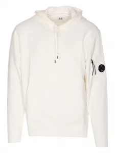 Худи с нашивкой-логотипом C.P. Company, белый