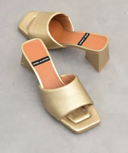 Сандалии-мюли с квадратным носком Angel Alarcon, цвет Gd