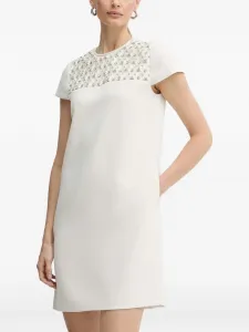 Платье мини Gravina с пайетками Luisa Spagnoli, нейтральный