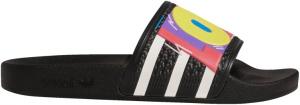 Мужские сандалии Adidas Originals AdiletteSlide, черно-белый