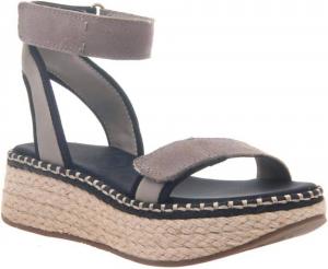 Women's Reflector Espadrille Sandals In Black OTBT