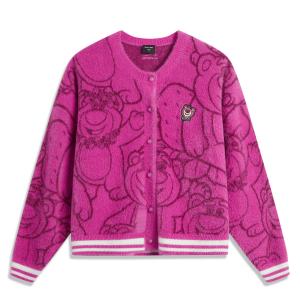 Лининг Disney вязаный свитер женский розово-фиолетовый