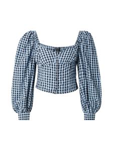 Блузка Monki, светло-синий