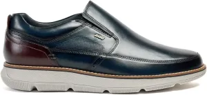 Мужские кожаные лоферы Pod Fowler, синие, темно-синий