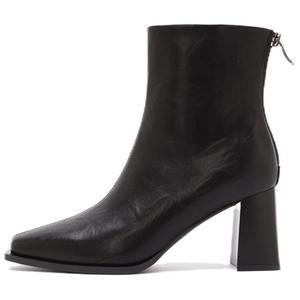 BASTO Черные женские ботинки на шнуровке, цвет Black