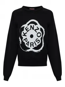 Свитер с логотипом Kenzo, черный