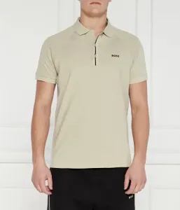 Поло Paddy 2 regular fit Boss Green, хаки