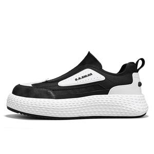 G.N.SHIJIA Мужские низкие кэжуал кеды черные, цвет Black