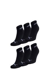 Носки Puma QUARTER PLAIN 6 PACK, Black