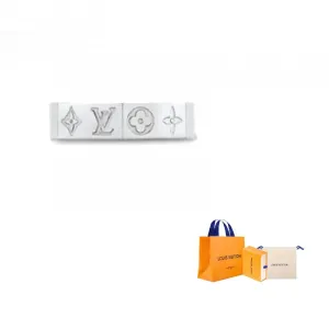 LOUIS VUITTON Серебряное кольцо для мужчин Silver