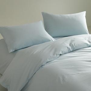 MIDO HOUSE Комплект постельного белья 4 предмета, 150x180 см, простыня, пододеяльник 200x230 см, 2 наволочки, светло-голубой