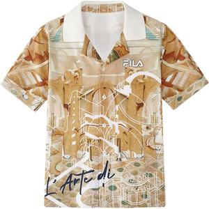 Рубашка с принтом для подростков FILA KIDS, All Over Print