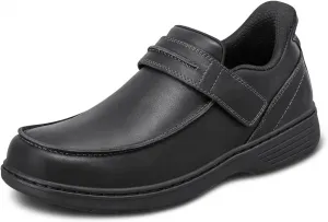 Мужские ортопедические повседневные слипоны Orthofeet Xavier без застежек, черный