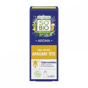 Ролл-он SOS от головной боли, успокаивает, 5 мл