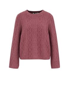 Свитер WE Fashion, темно-розовый