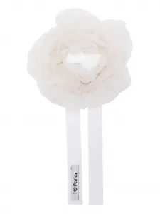 Колье-чокер с цветочным декором Parlor, белый