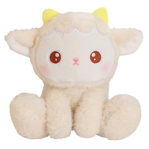 Плюшевая кукла Penguin Panda Duck Lamb Cat Donkey высотой 15 см Tak Bebe, Lamb