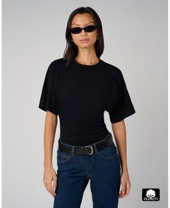 Женский облегающий боди-футболка WeWoreWhat, Black