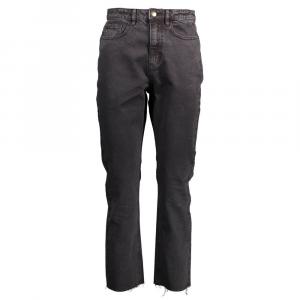 Черные хлопковые женские джинсы Desigual, черный