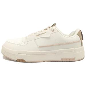 Кроссовки PEAK Skateboarding Shoes Women's Low-top Canvas White, белый