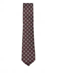 Шелковый галстук Zegna, красный