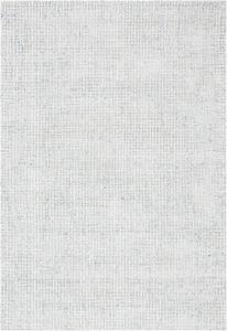 Ковер SAFAVIEH, 122 x 183 см, Abstract Collection, Silver & Blue, ручной работы из шерсти и вискозы, идеален для помещений с высокой проходимостью: прихожая, гостиная, спальня (ABT469G)