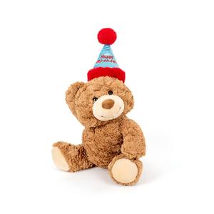 Плюшевая кукла Healing Happy Birthday Bear Guardian Sleep высотой 38 см Ten Thousand Children's Music