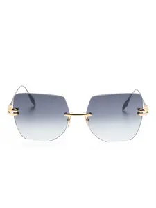Солнцезащитные очки 58 Dita Eyewear, черный