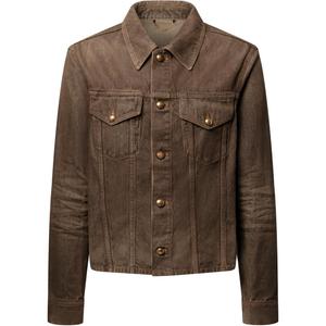 Джинсовая куртка SS26 для мужчин LOUIS VUITTON, bronze