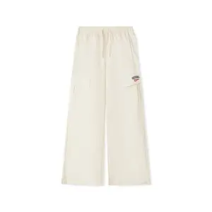 Skechers Трикотажные длинные брюки Трикотажные спортивные штаны Женские чистый белый