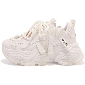 Shen Linsen Женские кроссовки с низким верхом и устойчивой подошвой, бежевые, с защитой от скольжения