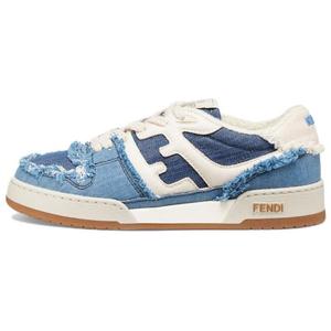 Низкие кроссовки Match для женщин FENDI, Blue