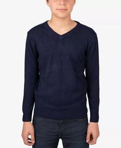 Базовый свитер с v-образным вырезом для мальчика Xray, синий