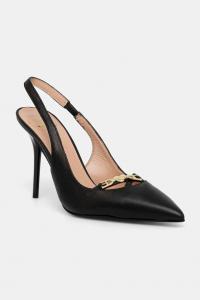 Кожаные туфли Love Moschino, черный