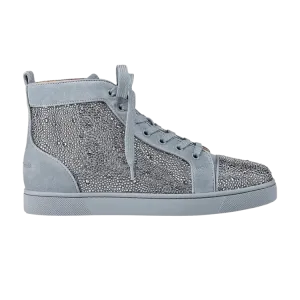 Кроссовки Christian Louboutin Christian Louboutin Louis Orlato Flat 'Squale Strass', синий