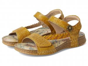 Сандалии L'Artiste by Spring Step Popular, цвет Yellow Multi