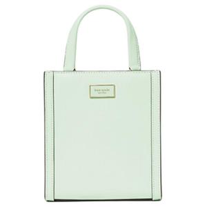 Kate Spade Манхэттен кожаная сумка тоут из коровьей кожи мини женская фисташковая