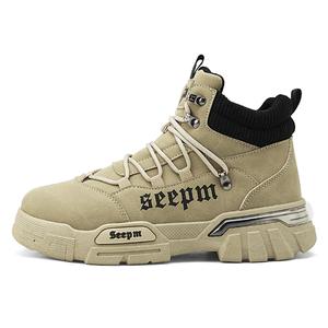 Bull charm Короткие мартинсы мужские хаки, цвет Khaki