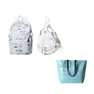 8atheist Полиэстеровый рюкзак унисекс звездчатый белый, Style 5