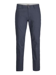 Тканевые брюки JACK & JONES Slim fit Pants, темно-синий