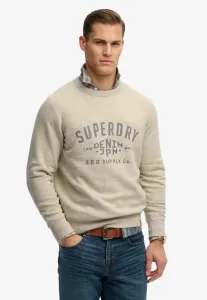 Толстовка superdry с винтажным принтом. Superdry & Co, Pumice Marl