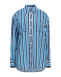 Рубашка Burberry, лазурный