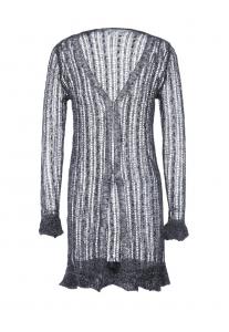 Вязаный кардиган caneva Knit Cardigan, морской синий