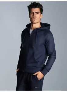 Толстовка Trigema "Толстовка TRIGEMA с капюшоном", цвет морской волны