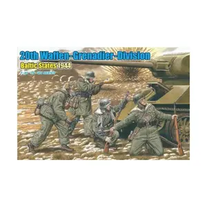20-я гренадерская дивизия Ваффен, Прибалтика, 1944 г., Dragon Models - '39 to '45 Series - Germany (1:35)